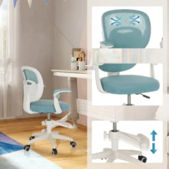 KIDDY SMART - Kinderdrehstuhl Aqua