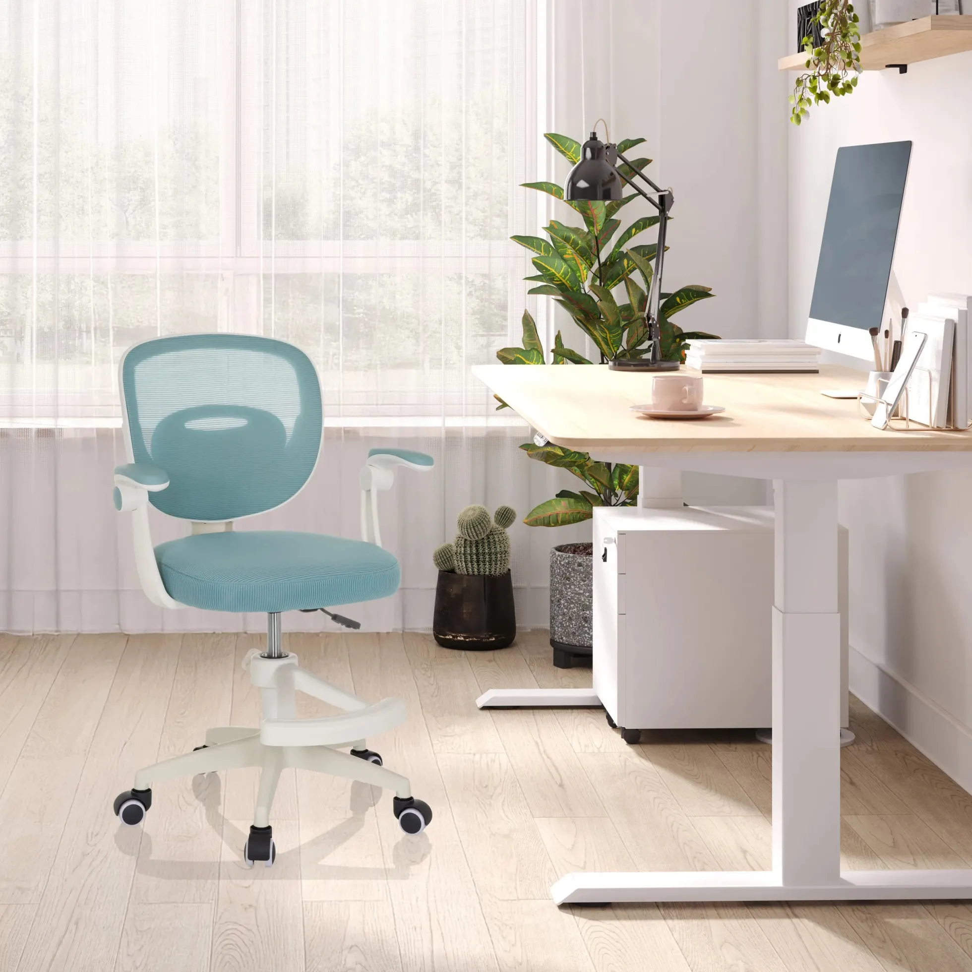 KIDDY SMART - Kinderdrehstuhl Aqua