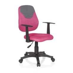 KIDDY STYLE - Kinderdrehstuhl Pink/Grau