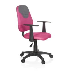KIDDY STYLE - Kinderdrehstuhl Pink/Grau