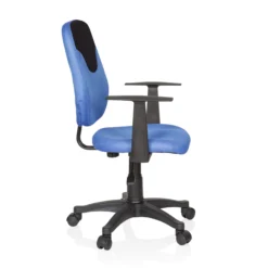 KIDDY STYLE - Kinderdrehstuhl Blau/Schwarz