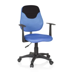 KIDDY STYLE - Kinderdrehstuhl Blau/Schwarz