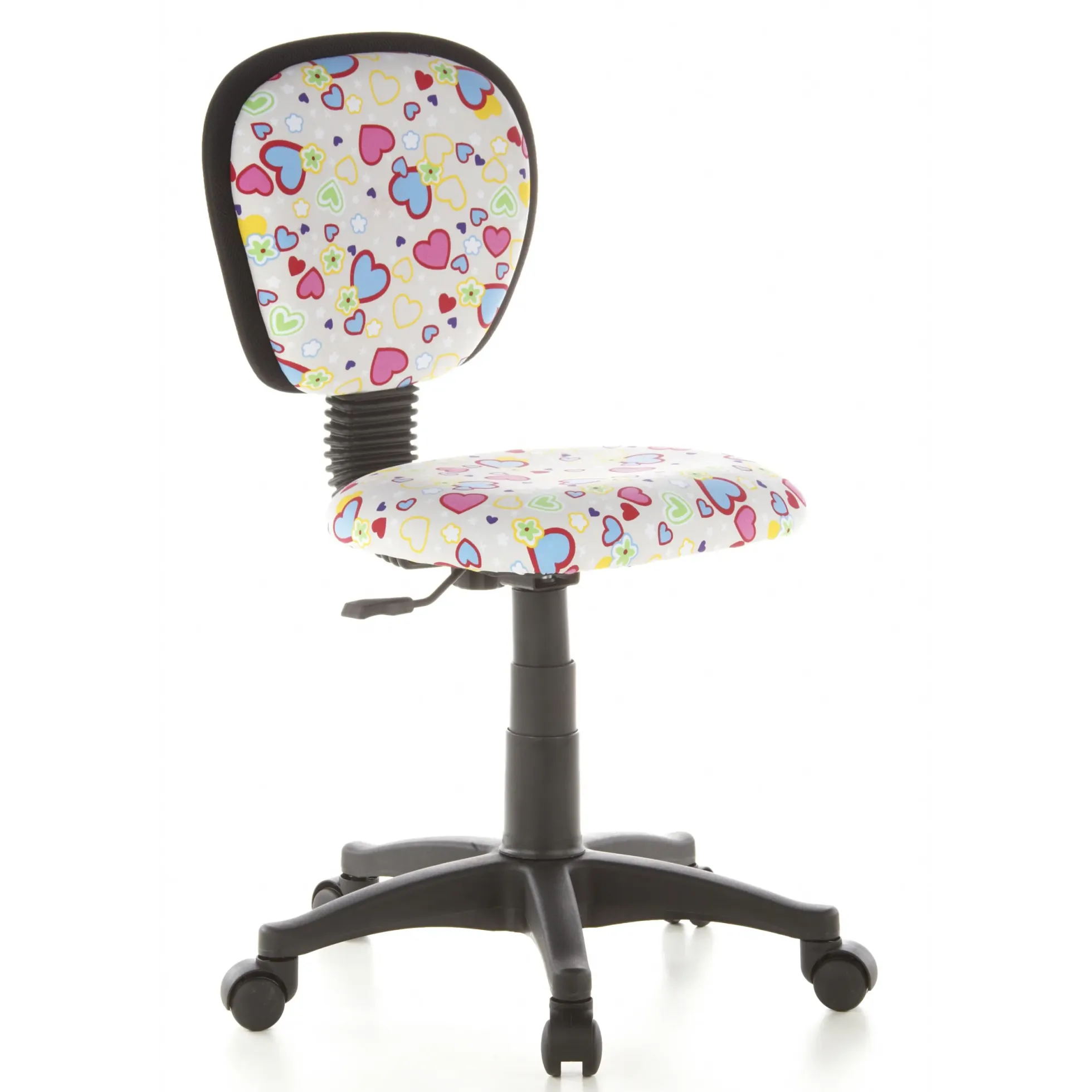 KIDDY TOP - Kinderdrehstuhl Motiv Flowers & Hearts