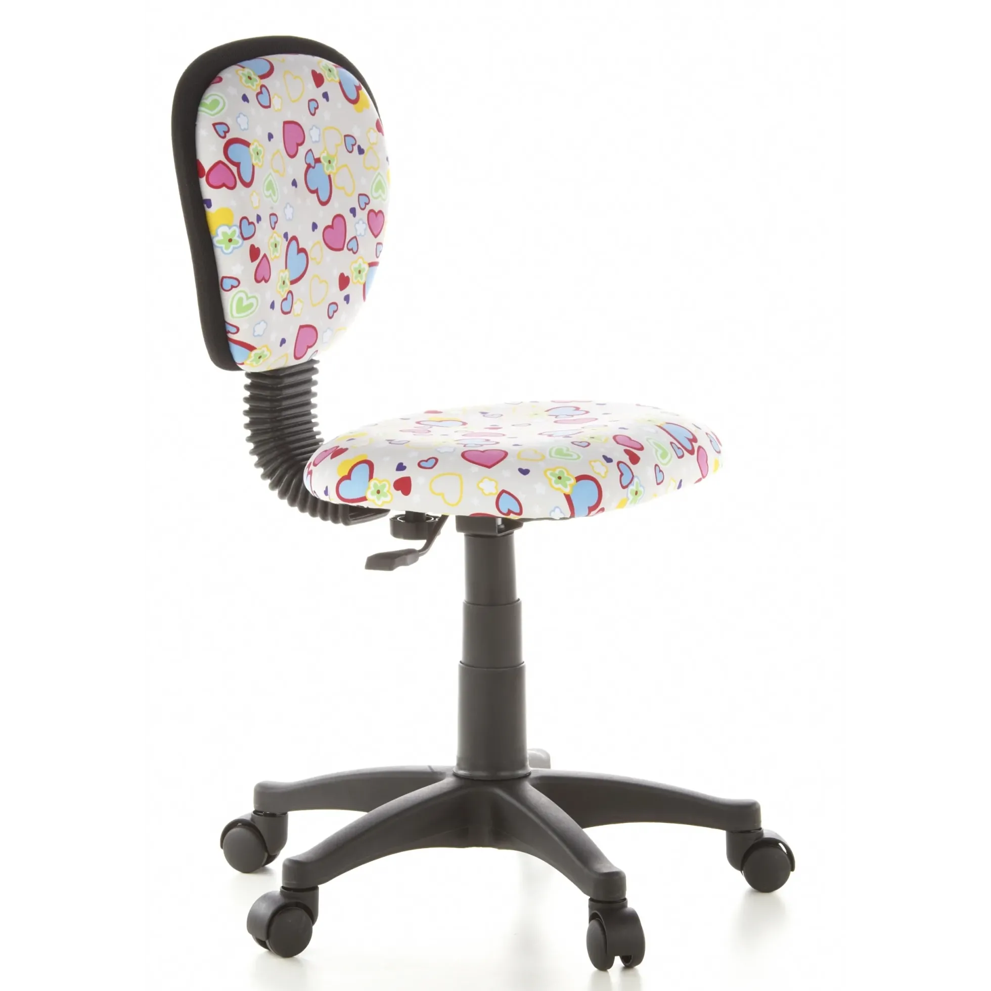 KIDDY TOP - Kinderdrehstuhl Motiv Flowers & Hearts