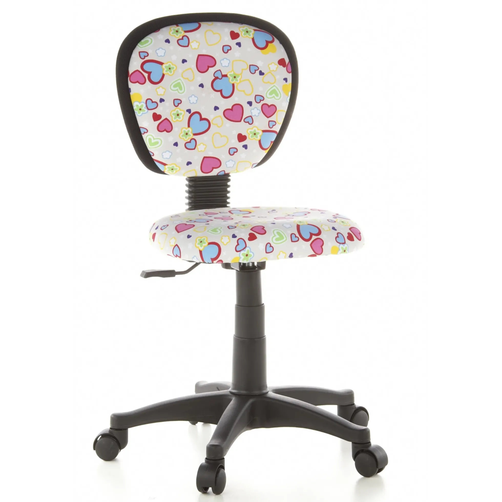 KIDDY TOP - Kinderdrehstuhl Motiv Flowers & Hearts
