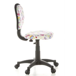 KIDDY TOP - Kinderdrehstuhl Motiv Flowers & Hearts
