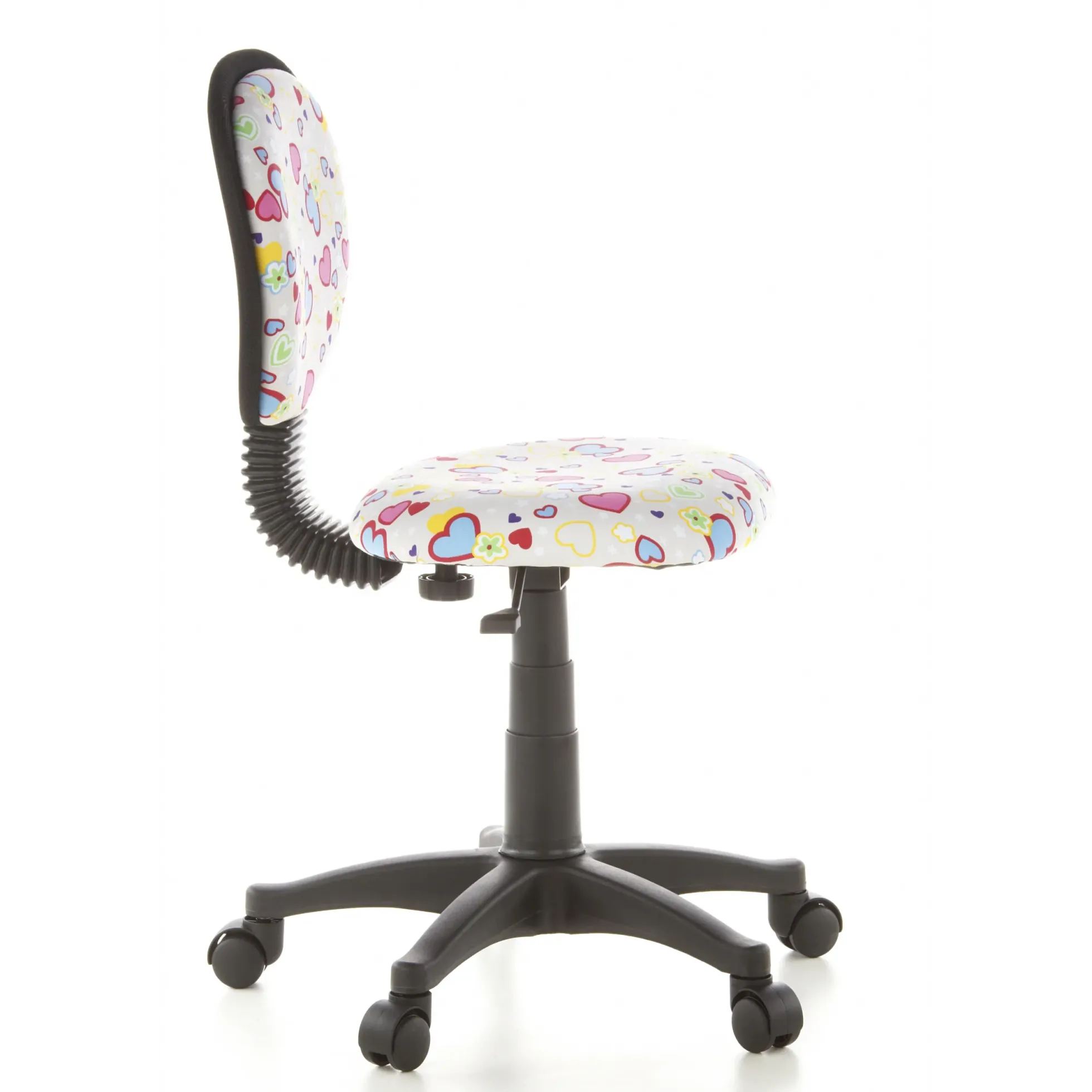 KIDDY TOP - Kinderdrehstuhl Motiv Flowers & Hearts