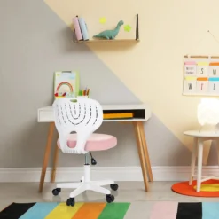 KIDDY TOP W - Kinderdrehstuhl Rosa