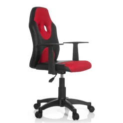 KID GAME AL - Kinderdrehstuhl Schwarz/Rot