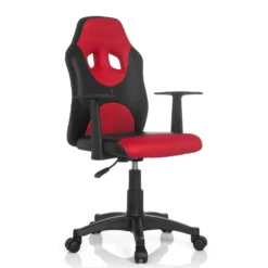 KID GAME AL - Kinderdrehstuhl Schwarz/Rot