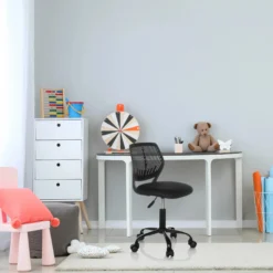 KID QB - Kinderdrehstuhl Schwarz