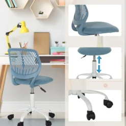 KID QW - Kinderdrehstuhl Blau