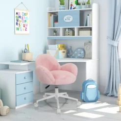 KID TEDDY - Kinderdrehstuhl Rosa