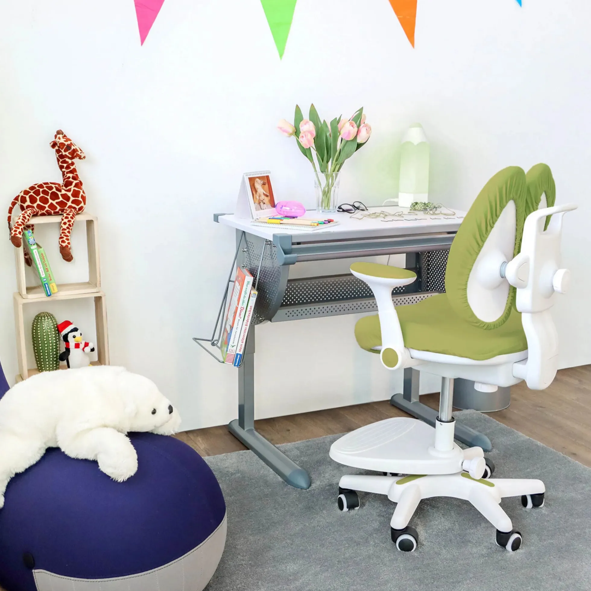 KID WING - Kinderstuhl Grün