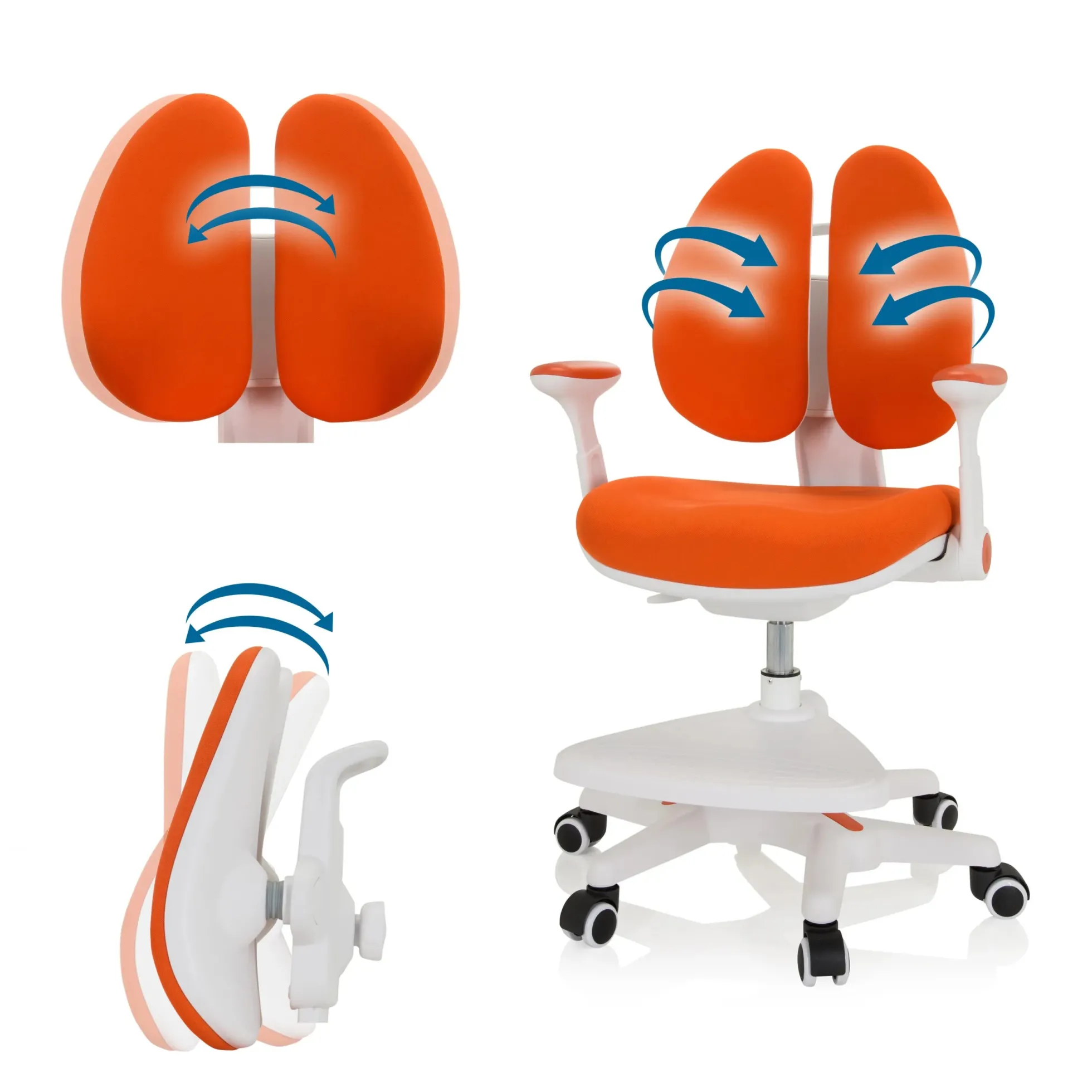 KID WING - Kinderstuhl Orange