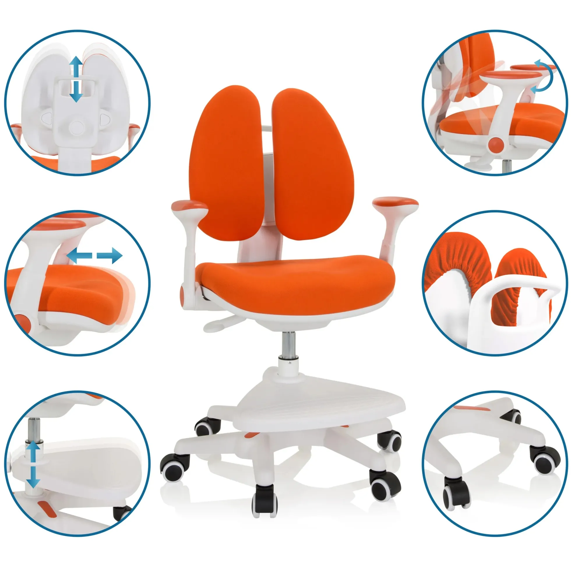 KID WING - Kinderstuhl Orange