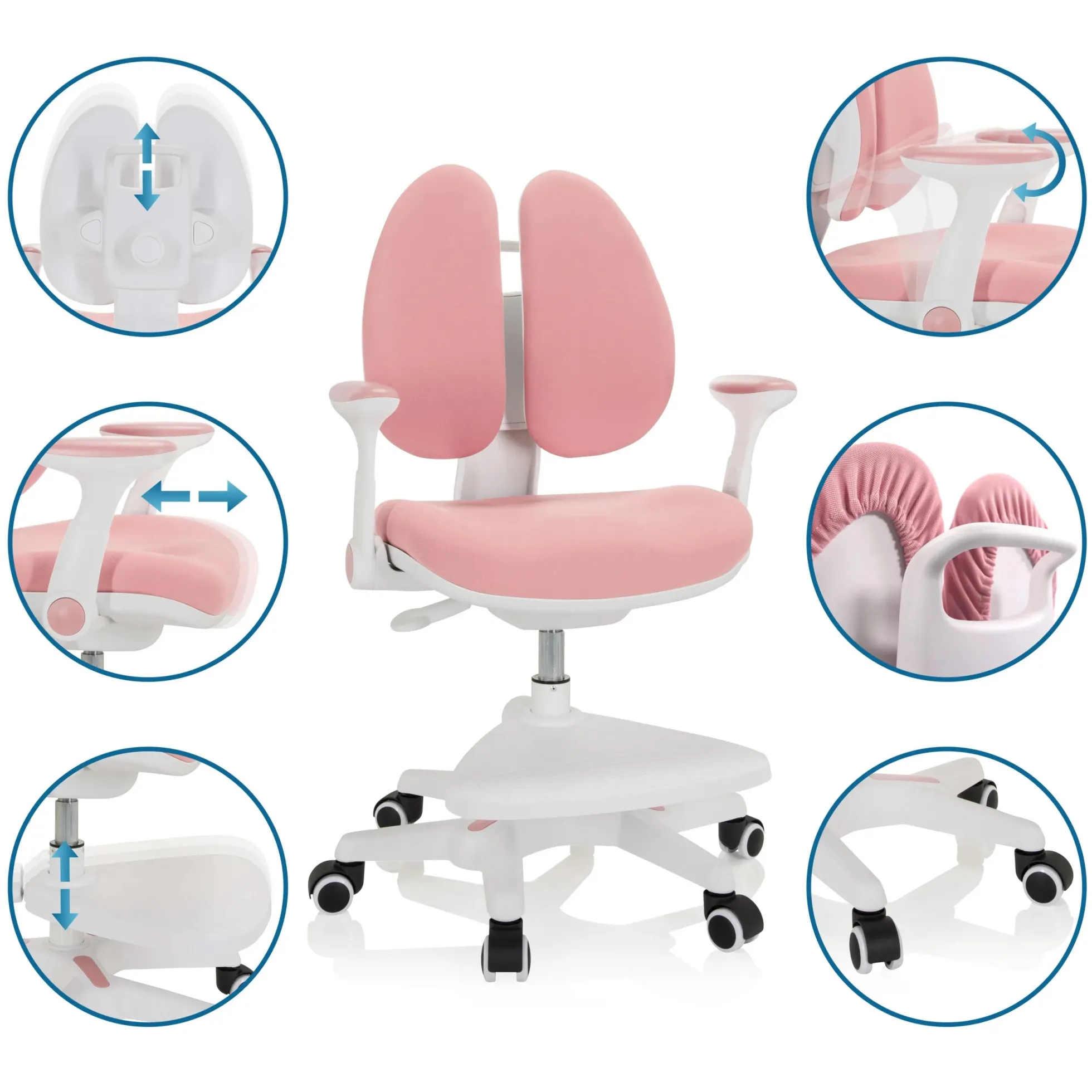 KID WING - Kinderstuhl Rosa