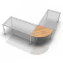 KONTOR KP 91 80 x 80 Nussbaum