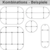 KONTOR STFK1 C | Rundrohr – Stützfuß Chrom