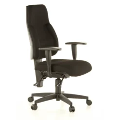 LADY SITNESS C K2 - Profi Bürostuhl Schwarz
