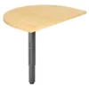 LA60 G / LA80 G / LA160 G Ansatztisch 60x80 Ahorn