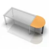 LA60 G / LA80 G / LA160 G Ansatztisch 60x80 Buche