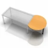 LA60 G / LA80 G / LA160 G Ansatztisch 80x100 Buche