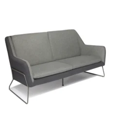 LAGUN | 3-Sitzer - Lounge Sofa Hellgrau/Dunkelgrau