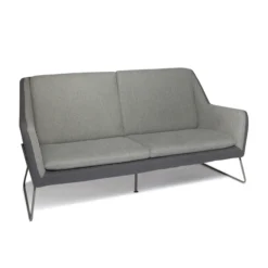 LAGUN | 3-Sitzer - Lounge Sofa Hellgrau/Dunkelgrau