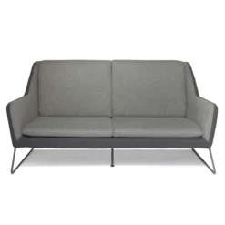 LAGUN | 3-Sitzer - Lounge Sofa Hellgrau/Dunkelgrau