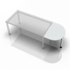 LA60 / LA80 / LA160 Ansatztisch 60x80 Grau