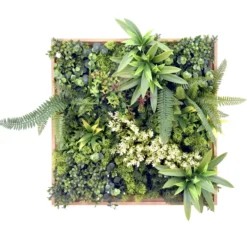 LEAFLUXE WALL 1 - Pflanzenmatte Grün