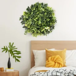 LEAFLUXE WALL 2 - Pflanzenmatte Grün