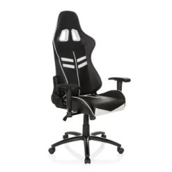 LEAGUE PRO - Gamingstuhl Schwarz/Weiß