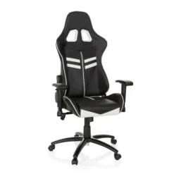 LEAGUE PRO - Gamingstuhl Schwarz/Weiß