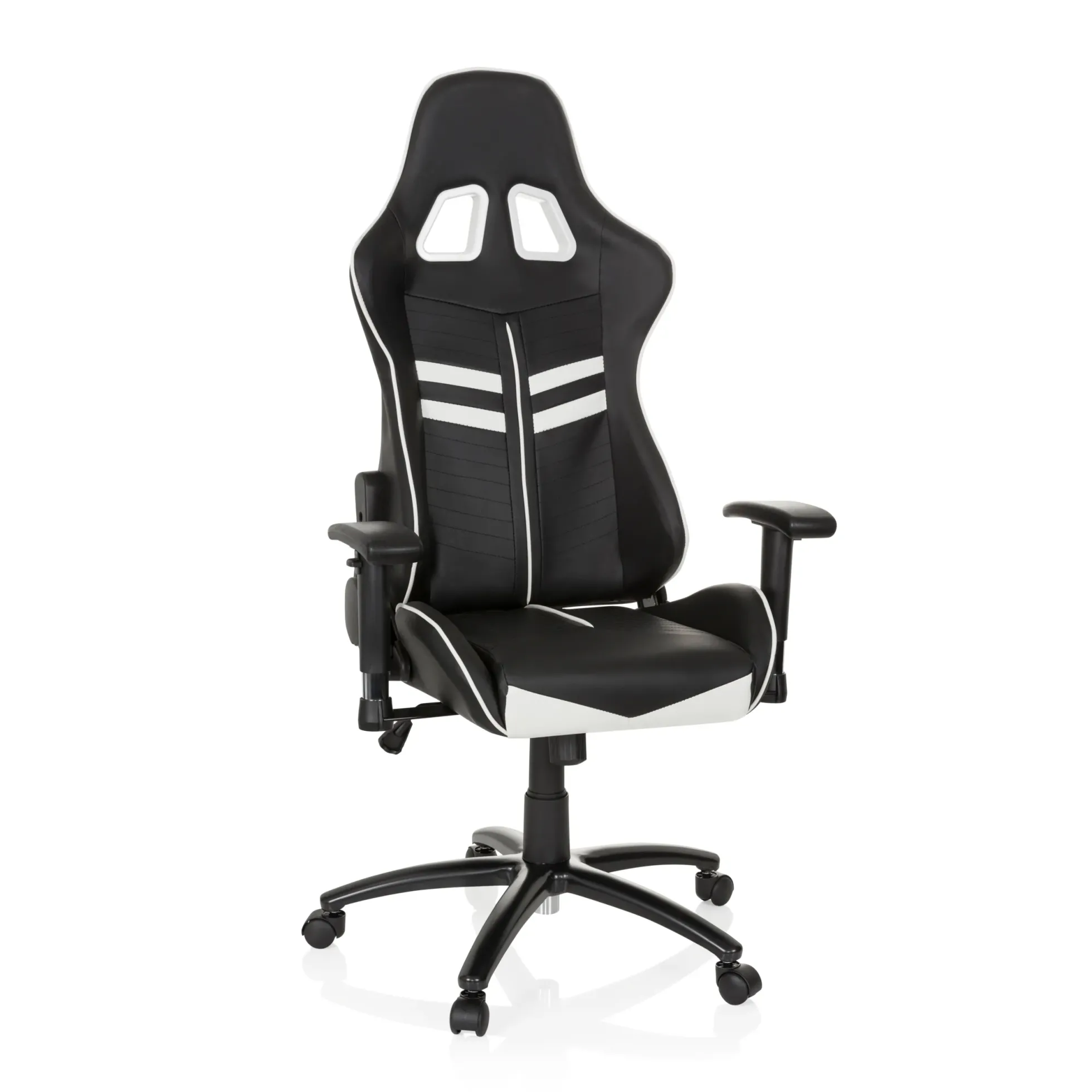 LEAGUE PRO - Gamingstuhl Schwarz/Weiß