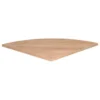 LE90 / LE91 Eckwinkel rund 80x80 Nussbaum