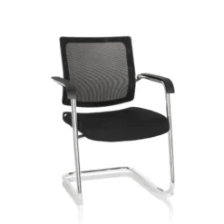 LEVIA V - Freischwinger Schwarz