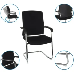 LEVIA VP - Freischwinger Schwarz