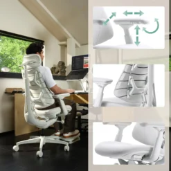 LiberNovo Omni Gen - High End Bürostuhl Weiß