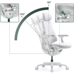 LiberNovo Omni Gen - High End Bürostuhl Weiß