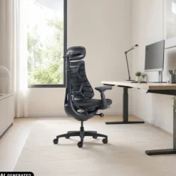 LiberNovo Omni - High End Bürostuhl Schwarz