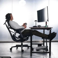 LiberNovo Omni - High End Bürostuhl Schwarz