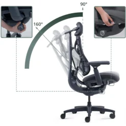 LiberNovo Omni - High End Bürostuhl Schwarz