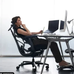 LiberNovo Omni - High End Bürostuhl Schwarz