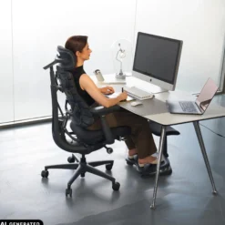 LiberNovo Omni - High End Bürostuhl Schwarz