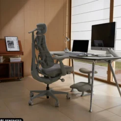 LiberNovo Omni - High End Bürostuhl Grau