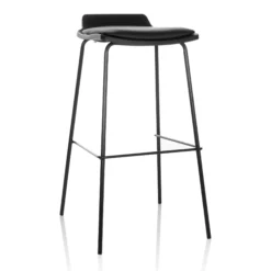 LONSO 10 - Barhocker Schwarz