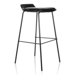 LONSO 10 - Barhocker Schwarz