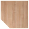 LT12 Trapezplatte 120x120 Nussbaum